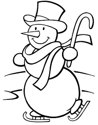 Frosty the snowman coloring page. Snowman Coloring Pages Ideas Whitesbelfast Com