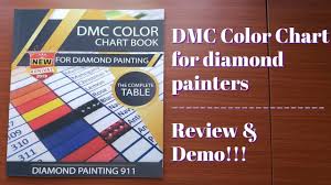 Dmc Color Card For Diamond Painters Review Demo