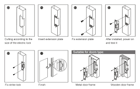 Fail Safe Electric Strike Lock For