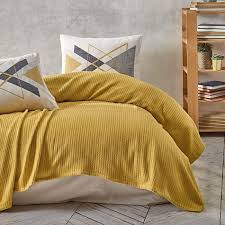 nova home trigon pique bedspread set
