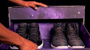 The black, dark concord and white colorway received the space jam nickname due to the product placement in space jam the movie that released in 1996. Unboxing A Limited Air Jordan 11 Space Jam 2016 Sneaker Package Youtube