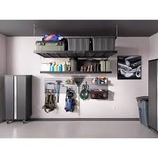 Garage Wall Shelving In Black 40406