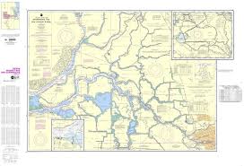 Noaa Chart 18661 Sacramento And San Joaquin Rivers Old River Middle River And San Joaquin River Extension Sherman Island