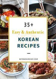 35 easy authentic korean recipes