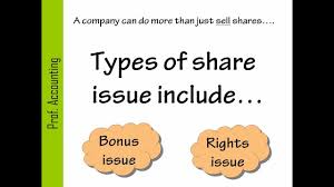 Normally issued by companies in an attempt to raise capital. Rights Issue Of Shares Rights Issue Advantages And Disadvantages