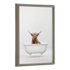 Highland Cow Solo Bathtub