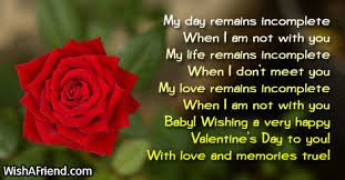 Valentine's day is a festival of love, celebrated every year on 14th february. Valentine S Day Messages For Girlfriend