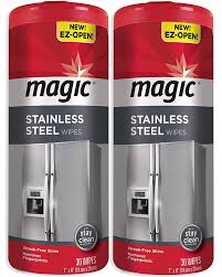 magic stainless steel wipes 2 pack