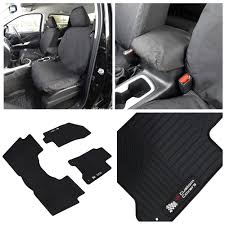 front seat covers and rubber floor mats