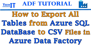 azure sql database to csv files