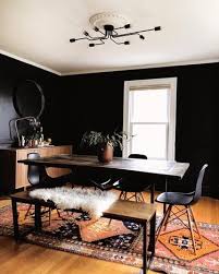 Black Paint To Create A Moody