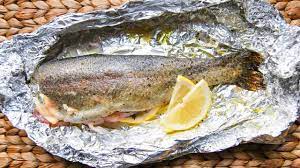 easy oven baked trout