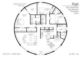 Floor Plans Multi Level Dome Home