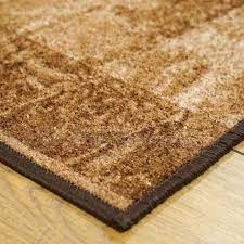 sardis dark brown hallway carpet runner