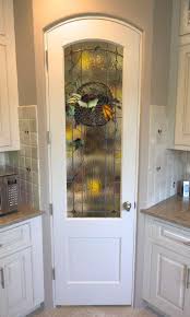 Stained Glass Pantry Interior Doors