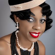 african american flapper from the