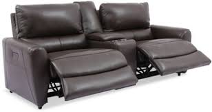 furniture danvors 3pc leather sectional