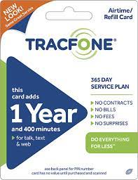 tracfone 400 minute prepaid wireless