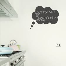 Thought Bubble Chalkboard Wall Decal