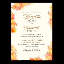 Fall Wedding Invitations Fall Colors By Foreverfiances On 100