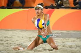Клэнси талика / clancy taliqua. Australia S Taliqua Clancy Controls The Ball During The Women S Beach Volleyball Beach Volleyball Volleyball Photos Woman Beach