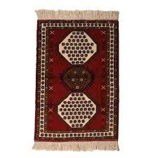 persian rug intricately hand knotted