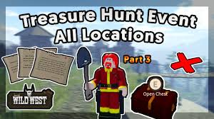 the wild west trere hunt event all