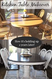 Kitchen Table Makeover How S It