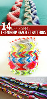 Diy Friendship Bracelet Tutorials And Patterns Moms And