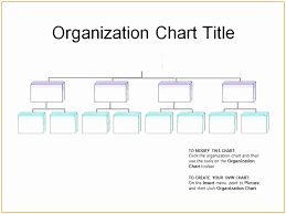 Organizational Chart Template Word Unique 6 Editable