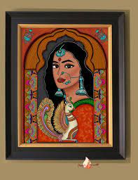 Indian Traditional Women Art