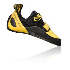 Details About La Sportiva Mens Katana Climbing Shoes Black Yellow Sports Breathable