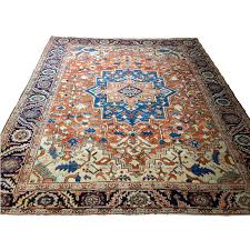 room size antique persian carpets