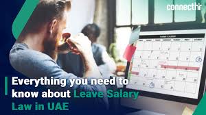 leave salary law in uae