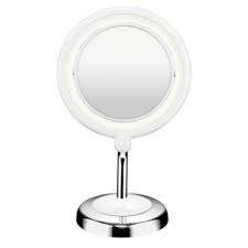magnifying countertop vanity mirror