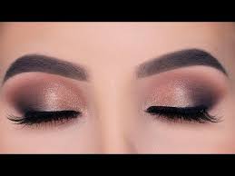 soft smokey bronze eye makeup tutorial