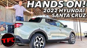Hyundai promised us a pickup and the 2022 santa cruz delivers, combining playful crossover styling with the practicality of larger trucks. Is The 2022 Hyundai Santa Cruz A Real Truck We Get Hands On Youtube