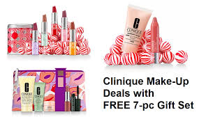 clinique make up deals w 7 pc free gift