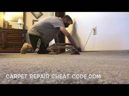 how to fix loose carpet easy to follow