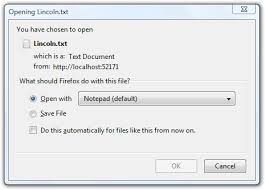 how to a file in asp net