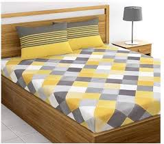 144 Tc 100 Cotton Double Bedsheet With