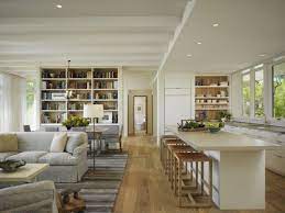 Living Room And Kitchen Design