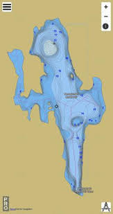 Ponaganset Reservoir Fishing Map