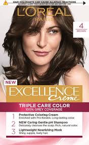 excellence crème permanent hair color 4