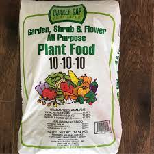 quaker gap fertilizer plant food 10