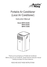 arctic king wppd 12hr5 instruction