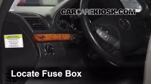 Interior Fuse Box Location 2003 2009 Mercedes Benz E500