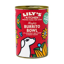 dog food mighty burrito bowl 400g