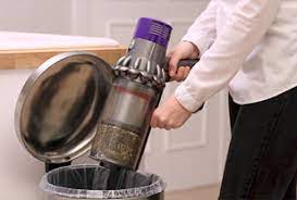 how to empty dyson vacuum how to
