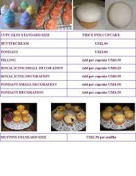 Www Sweetsusy Com Cupcakes Muffins Pricing Chart In